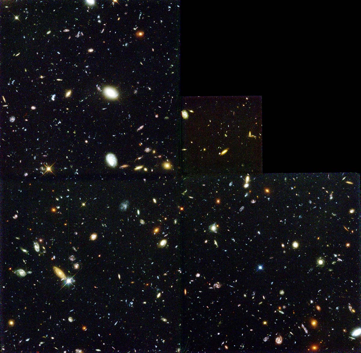 Hubble Deep Field Hubble Birthday