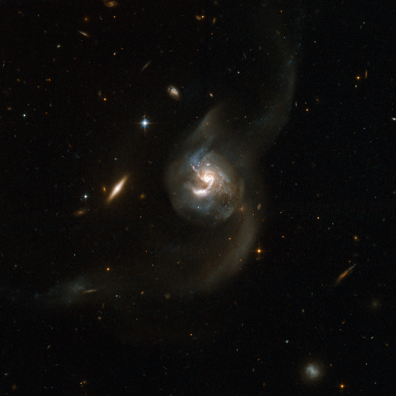 Galaxy Pair NGC 6090